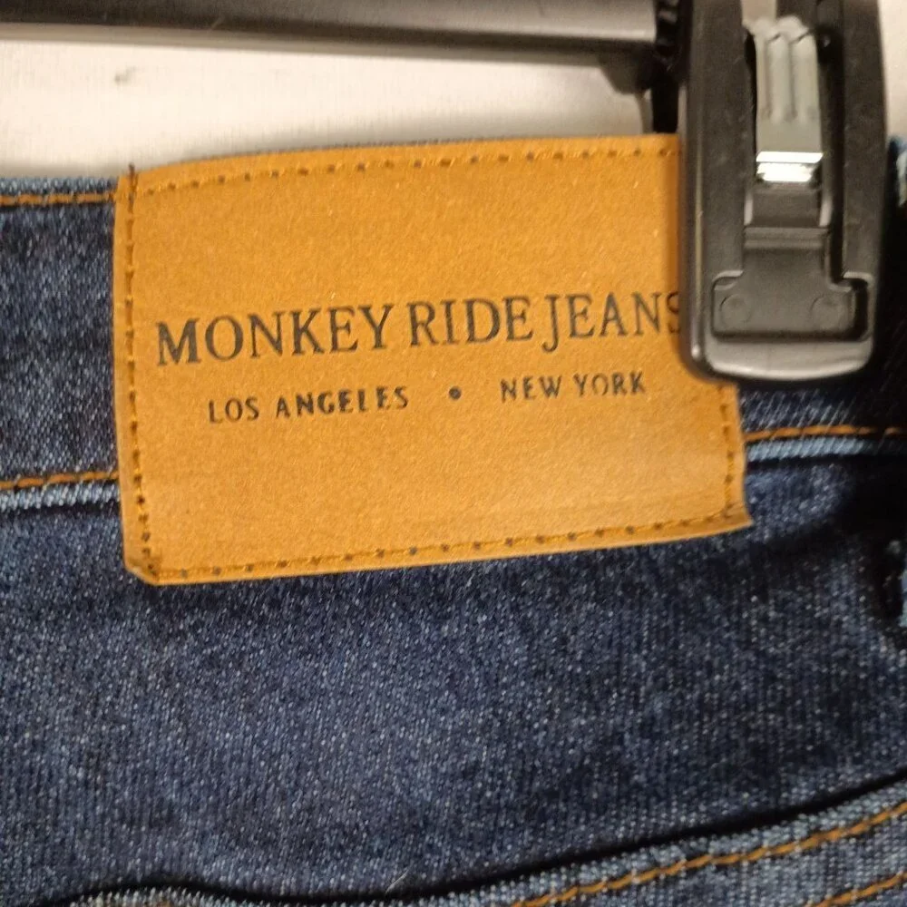Monkey Ride High Rise Skinny Jeans Women 11/30 Stretch Vintage LA - Picture 4 of 8